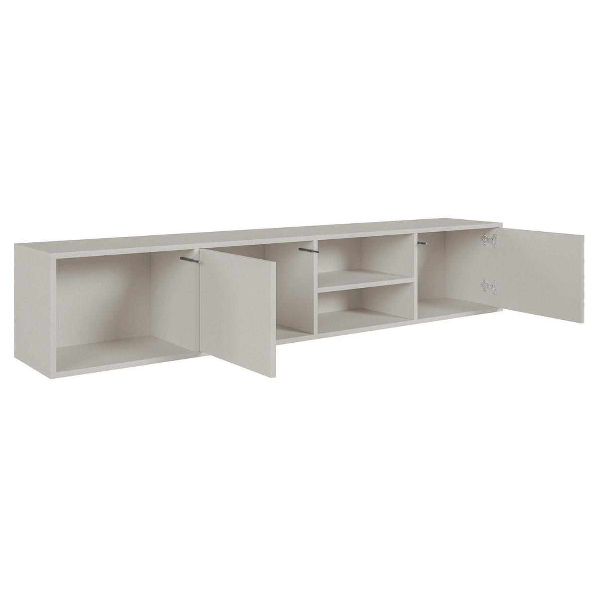 TV-HÄNGEBOARD Sanva KASCHMIR 200 CM - Kaschmir, Holzwerkstoff (200/40/35cm) - Selsey
