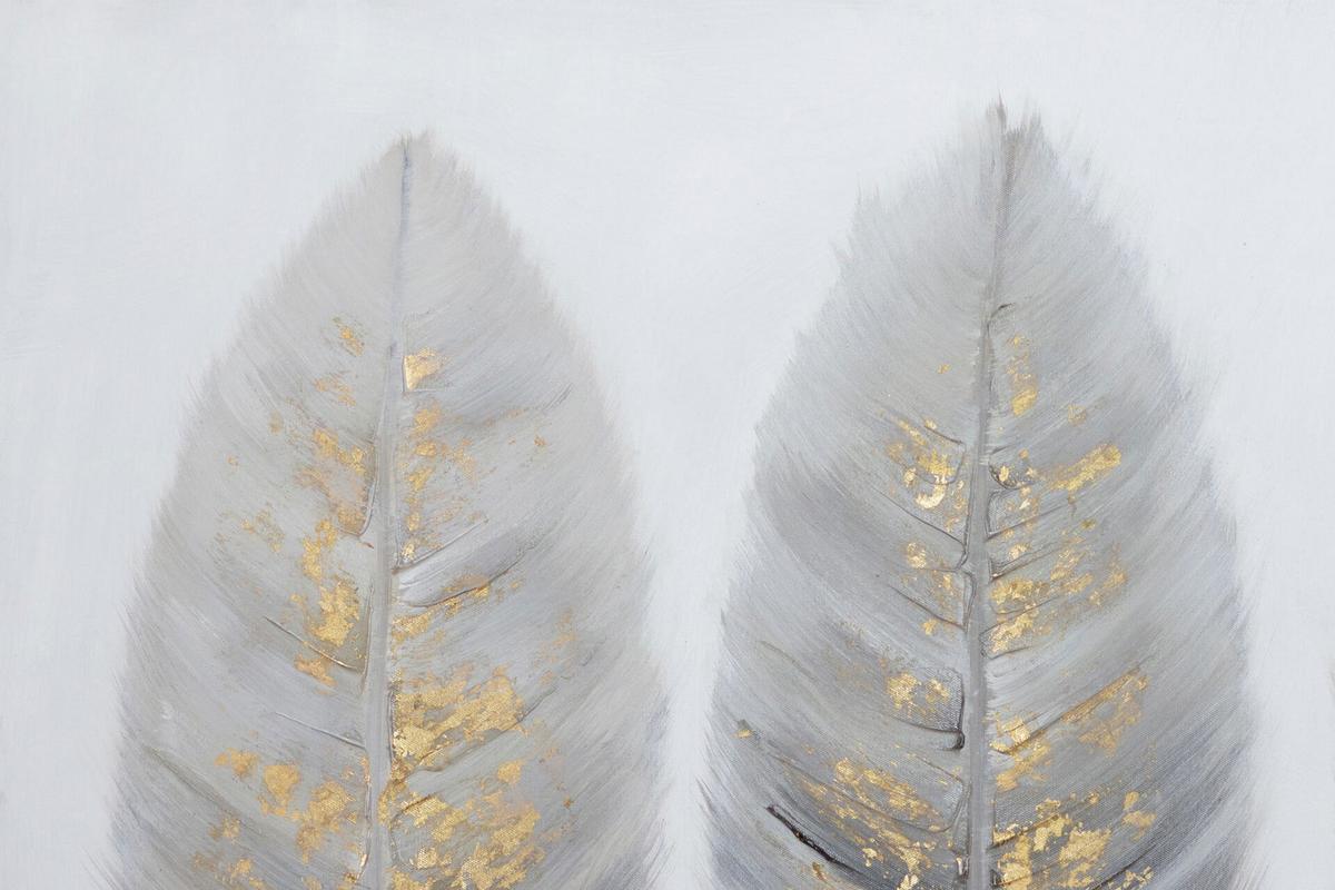 ACRYLBILD HANDGEMALT 100/75 cm - Beige/Braun, Holz/Textil (100/75cm) - KUNSTLOFT