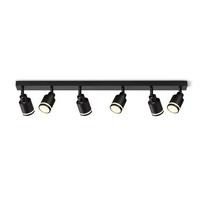 STRAHLER Emotion 6-flammig 83/5/15.7 cm - Schwarz, Metall (83/5/15.7cm) - ZMH
