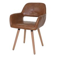 ESSZIMMERSTUHL Braun - Braun, Textil (56/78/57cm) - MCW