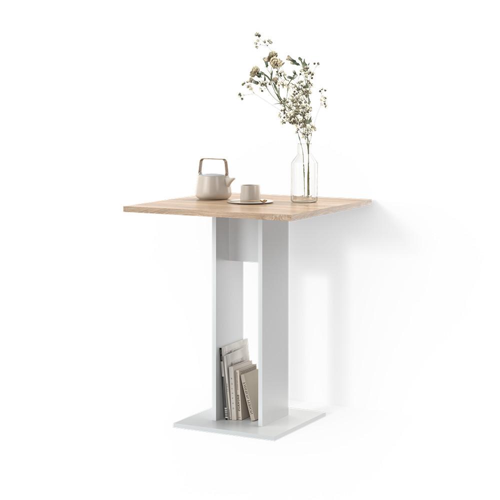 ESSTISCH Regusa Sonoma 65 x 78 cm - Sonoma Eiche, Holzwerkstoff (65/65/78cm) - Livinity®