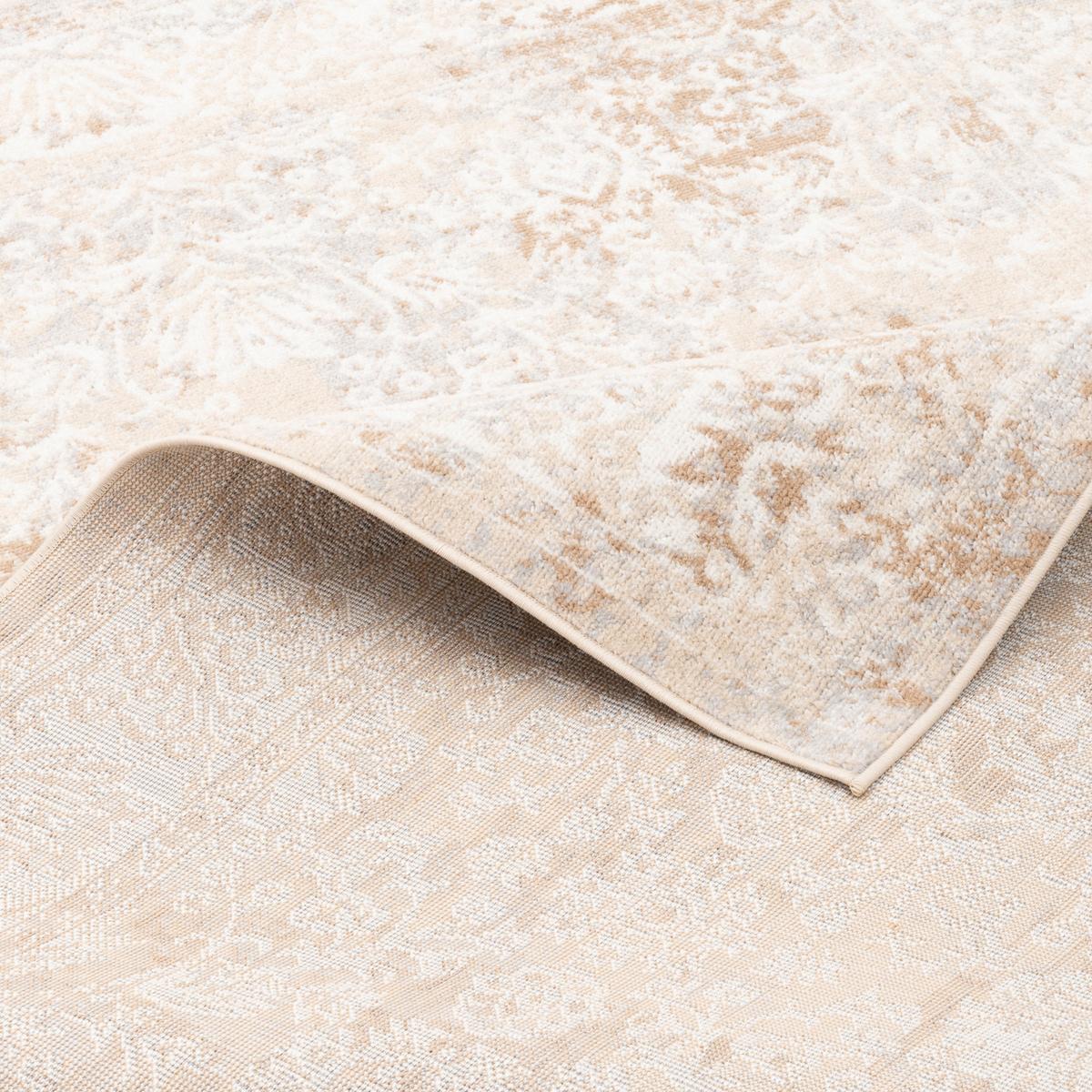 DESIGNER TEPPICH TAWIRA VINTAGE BORDÜRE - Beige, Textil (140/200cm) - Pergamon