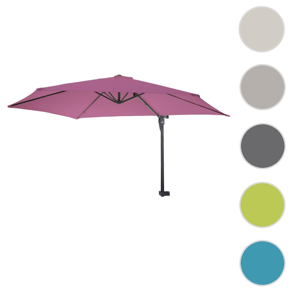 WANDSCHIRM Violett - Violett, Textil (300/280cm) - MCW