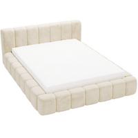 POLSTERBETT Ibiza 160x200 Creme - Creme/Naturfarben, Holz/Textil (160/200cm) - Graingold