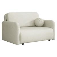 SCHLAFSOFA Viva Sun II - Schwarz/Naturfarben, Holz/Textil (130/85/103cm) - MIRJAN24