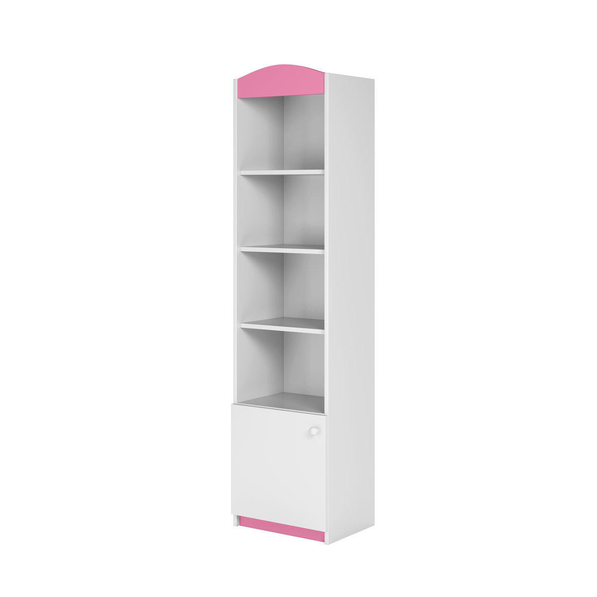 KINDERREGAL I Babydreams Hellrosa 46\180\36 - Hellrosa, Holzwerkstoff/Kunststoff (46/180/36cm) - RAUMHIRSCH FURNITURE