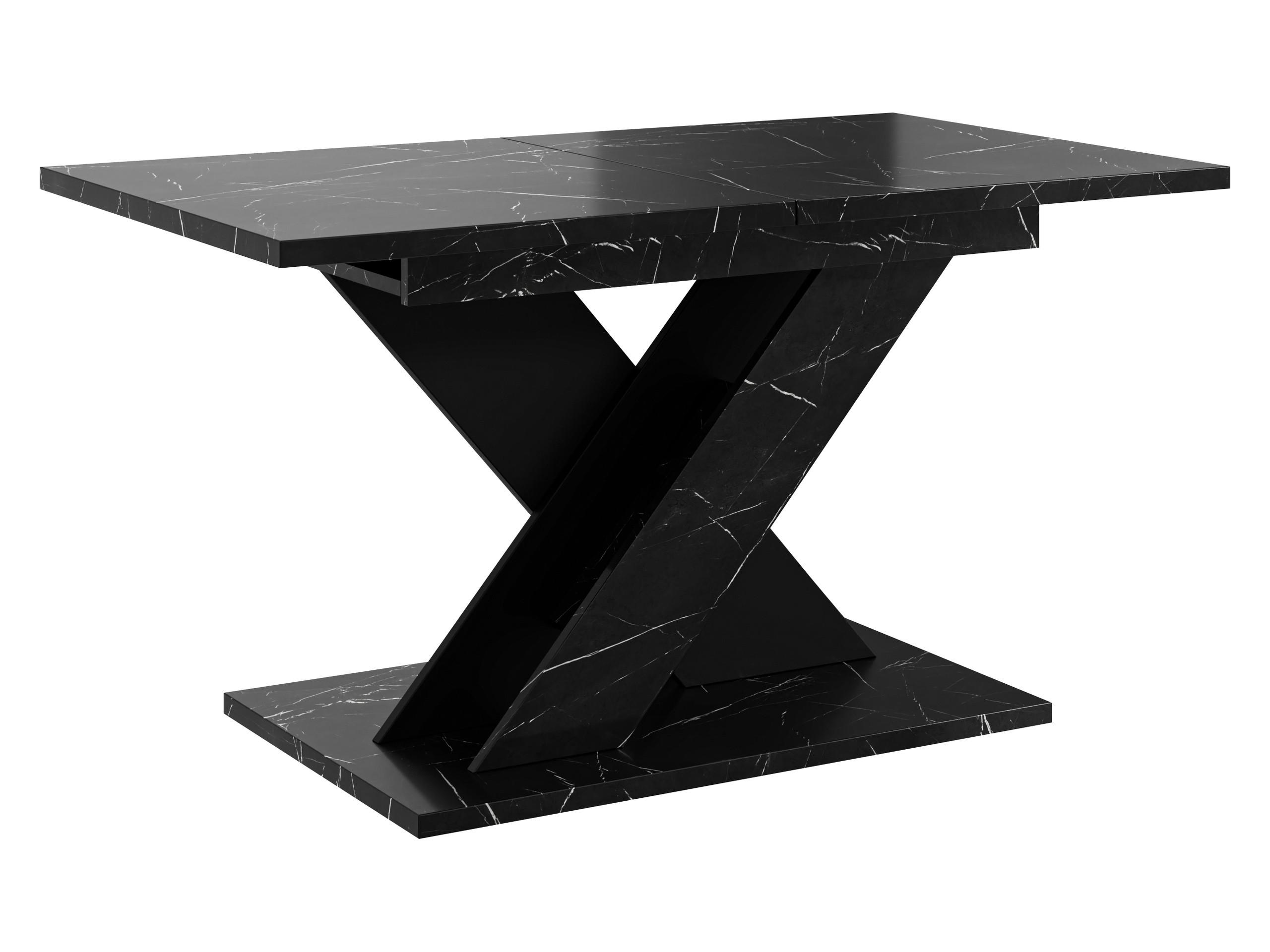 ESSTISCH Toxx 160 - Schwarz, Holzwerkstoff (80/120/75cm) - MIRJAN24
