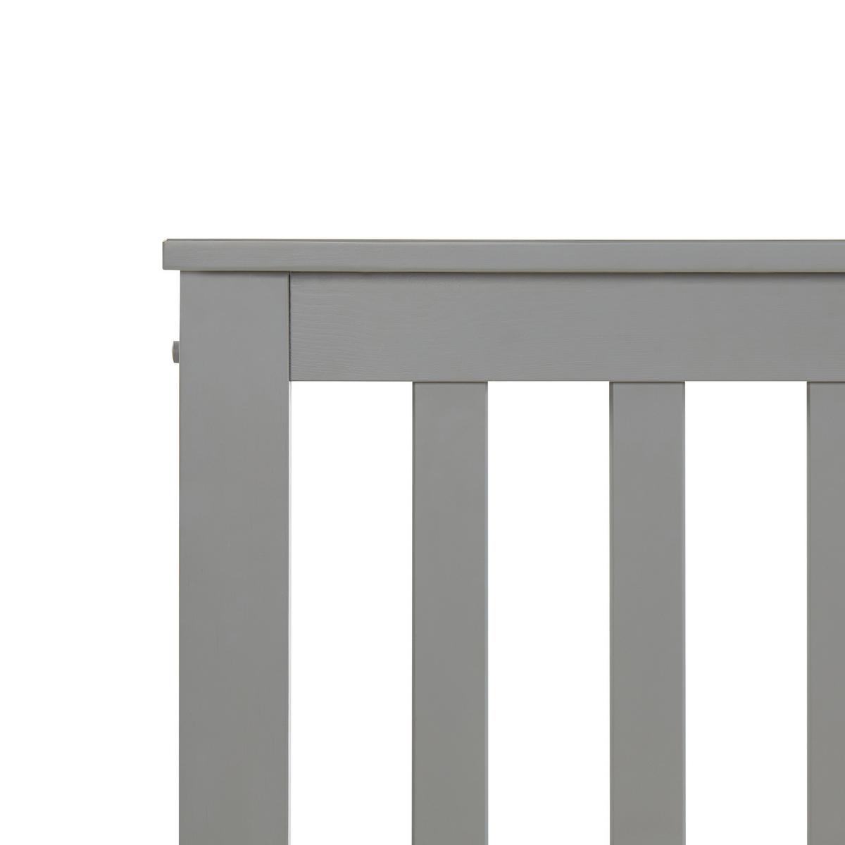 HOLZBETT 140/200cm Grau Mayenne - Grau, Holz (140/200cm) - Beliani