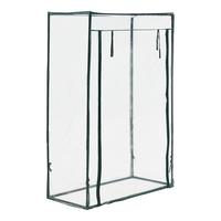 GEWÄCHSHAUS Terzigno - Transparent, Kunststoff (100/150/50cm) - [en.casa]