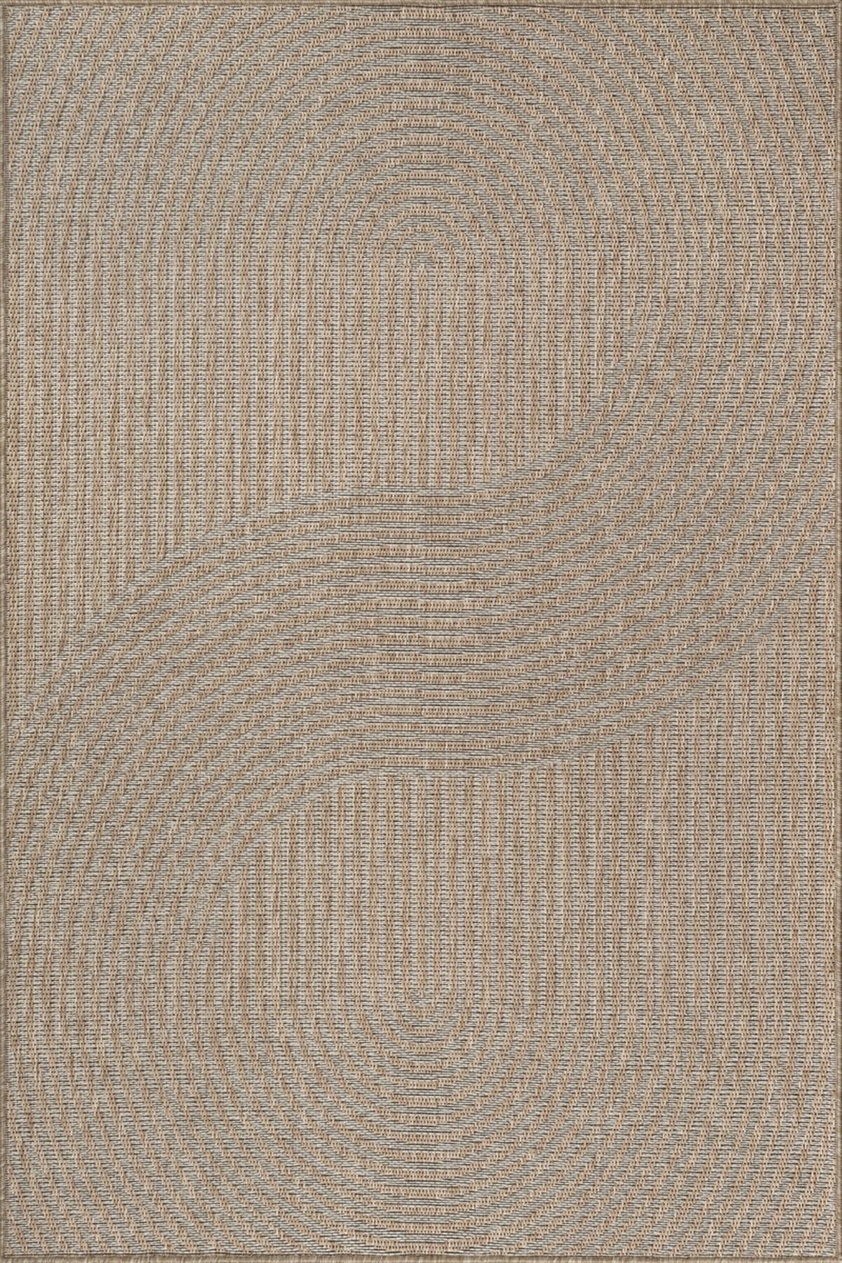 TEPPICHLÄUFER Geometrisch BORNO Polypropylen Beige 80 x 150 cm - Beige, Textil (80/150cm) - KADIMA DESIGN