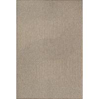 FLACHWEBTEPPICH Geometrisch BORNO Polypropylen Beige 200 x 280 cm - Beige, Textil (200/280cm) - KADIMA DESIGN