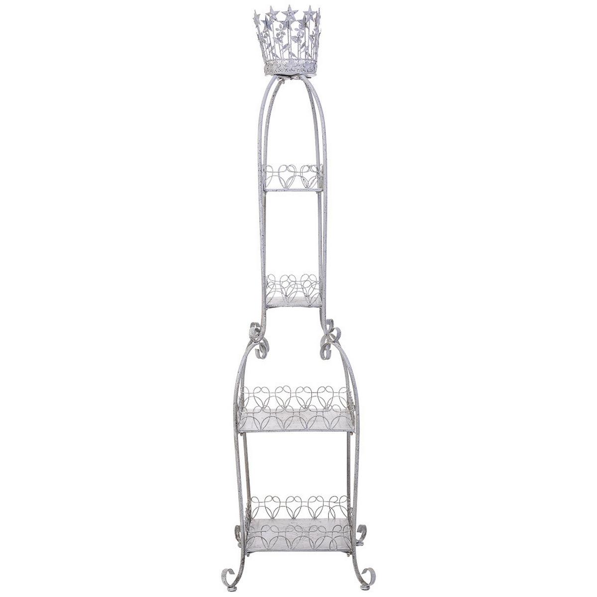 METALLREGAL mit 4 Böden 73x48x188 cm Grau - Grau, Metall (73.03/188.6/48.9cm) - Wanderlust