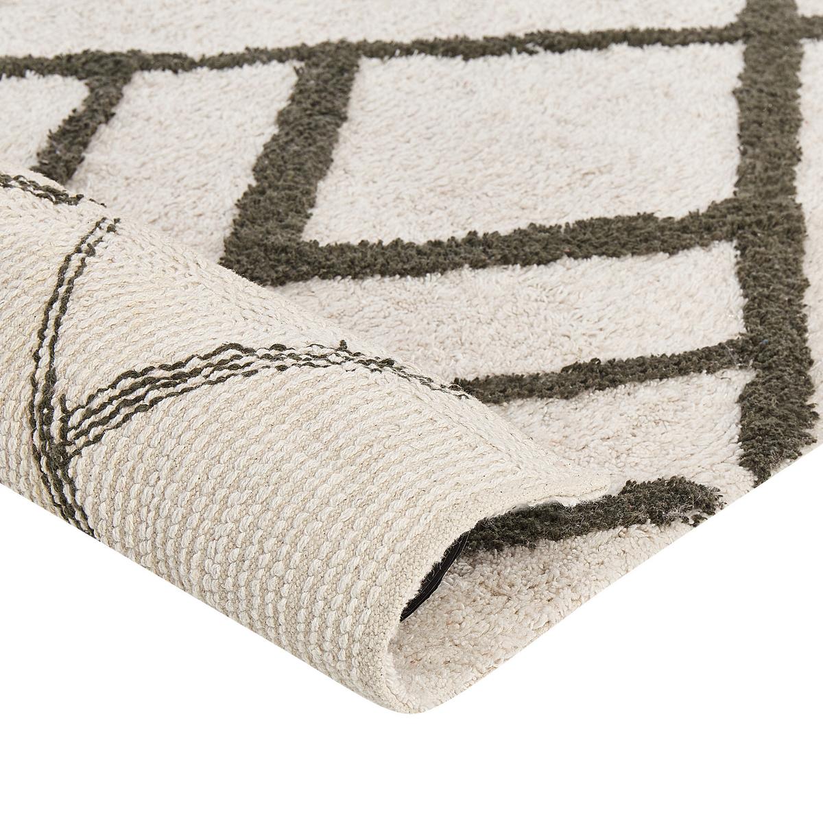 SHAGGY-TEPPICH Yesilkoy 230/160 cm - Weiß, Textil (160/230cm) - Beliani