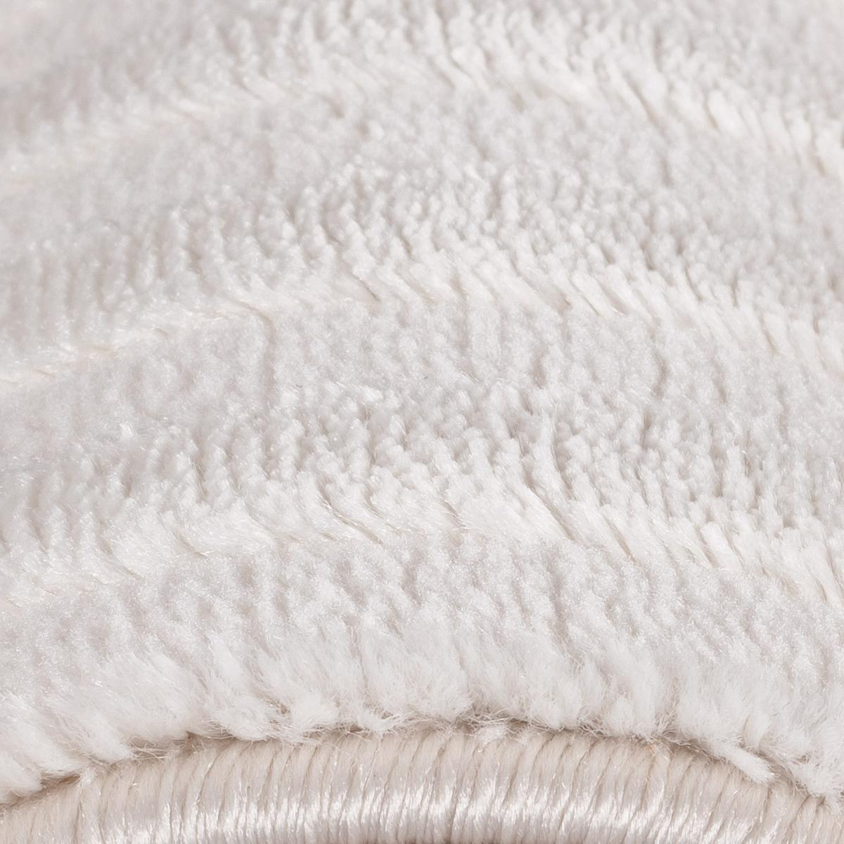 TEPPICH Kurzflor ILLER in Creme, mit 3D-Design, aus Jute, 280 x 370 cm - Beige, Textil (370/280cm) - KADIMA DESIGN