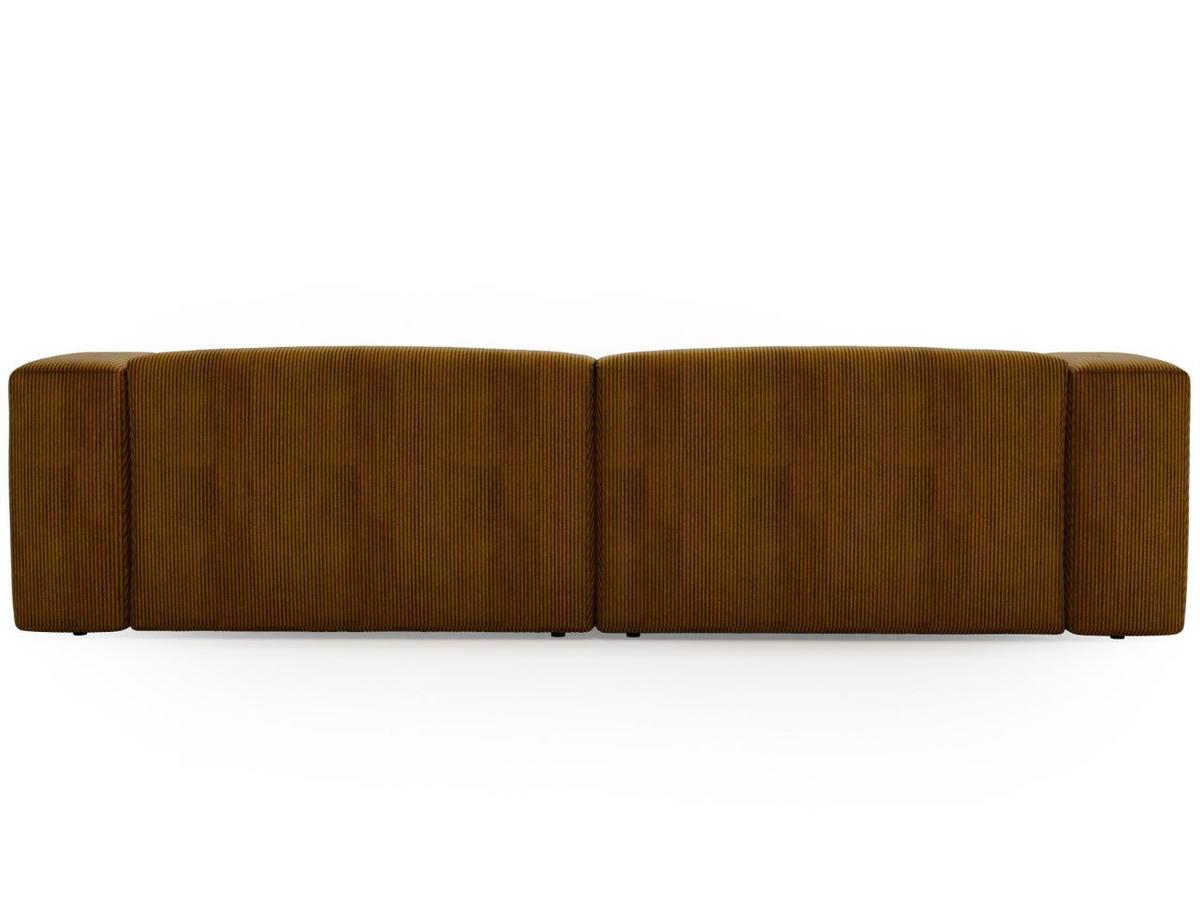 SOFA 240/85/80 Braun Landi - Schwarz/Braun, Kunststoff/Textil (240/85/80cm) - Graingold