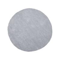 SHAGGY-TEPPICH Demre 140/140 cm - Grau, Kunststoff (140/140cm) - Beliani