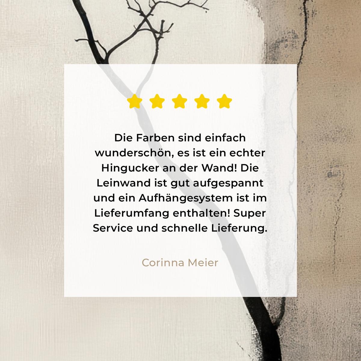 LEINWANDBILD Wabi sabi - Pflanze - Beige Wandbild Wohnzimmer 50x50 cm - Taupe, Textil (50/50cm) - MuchoWow