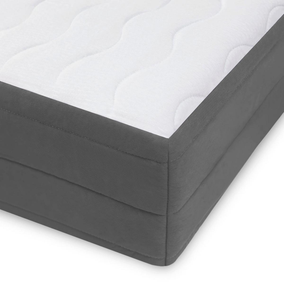 WENDEMATRATZE 140x200 cm – Kaltschaummatratze 7-Zonen H2/H3 mit waschbarem Bezug, ca. 17 cm - Weiß, Textil (140/200cm) - Mister Sandman