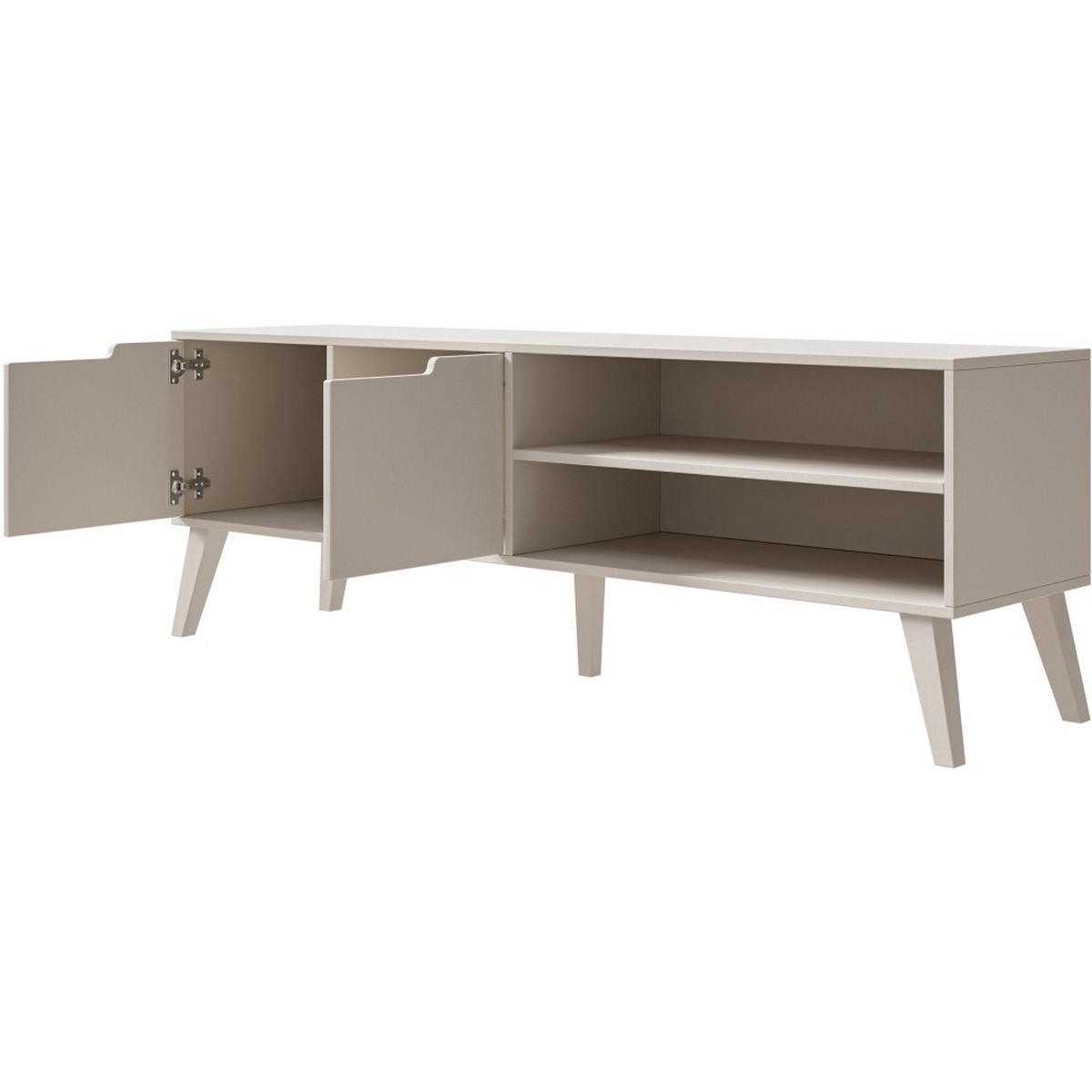 LOWBOARD Norel mit 2 Türen, 160 cm, Kaschmir - Kaschmir, Holz/Holzwerkstoff (160/55/40cm) - Beautysofa