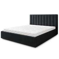 POLSTERBETT DEMERA MGV 200x200 cm mit Bettkästen - Schwarz - Schwarz, Holz (200/200cm) - MASSENO