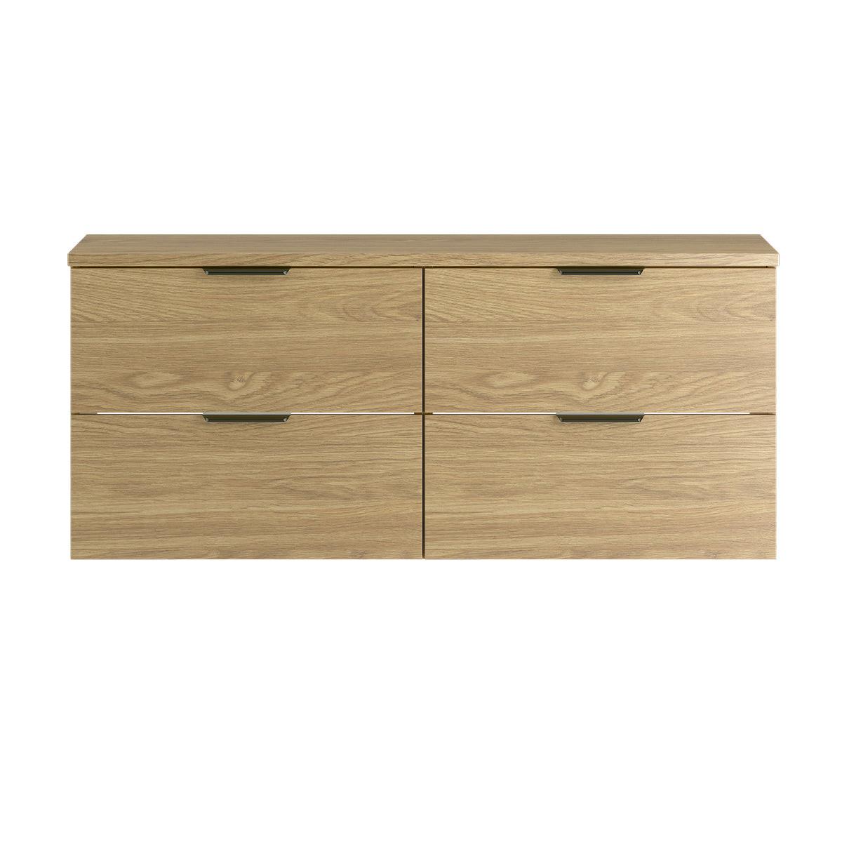 WASCHTISCHUNTERSCHRANK 120.6cm Astrid Holz - Braun, Holzwerkstoff (120.6/52.2/46.5cm) - Petits-meubles