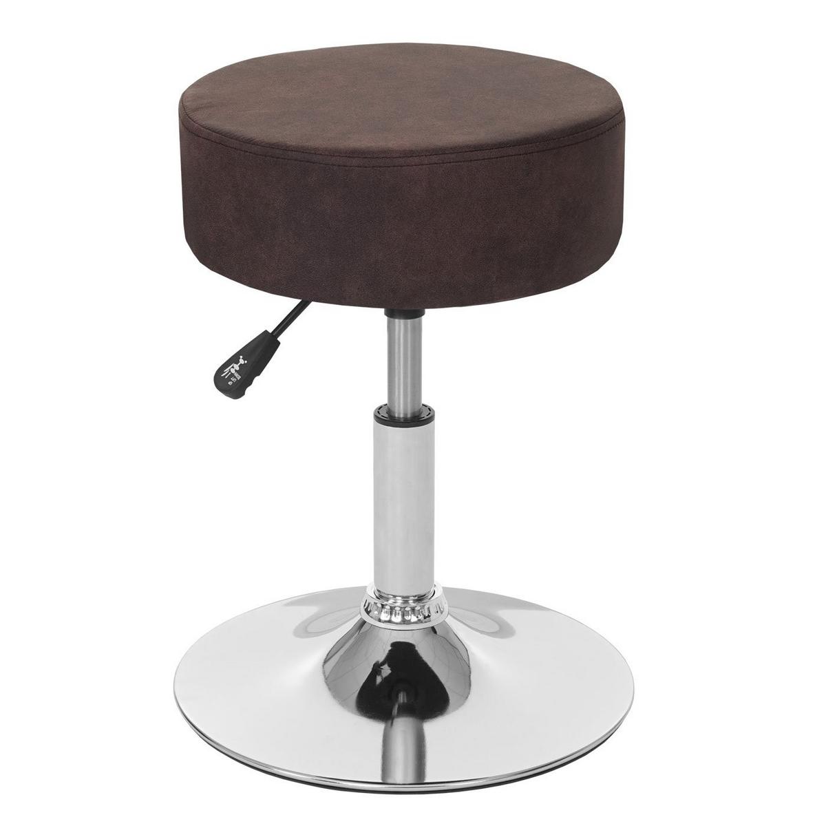 HOCKER Braun - Braun, Textil (35/55/35cm) - MCW