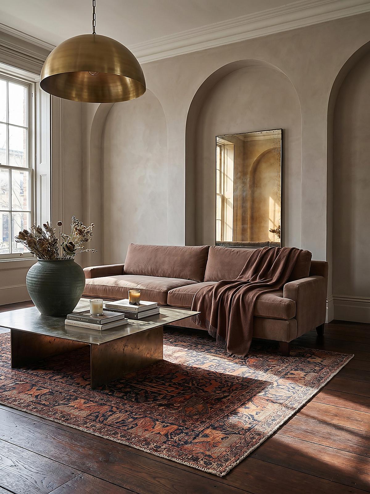 TEPPICH Waschbar HURST, orientalisch mit Medaillon, aus Polyester, Rot, 152 x 230 cm - Rot, Textil (230/152cm) - KADIMA DESIGN