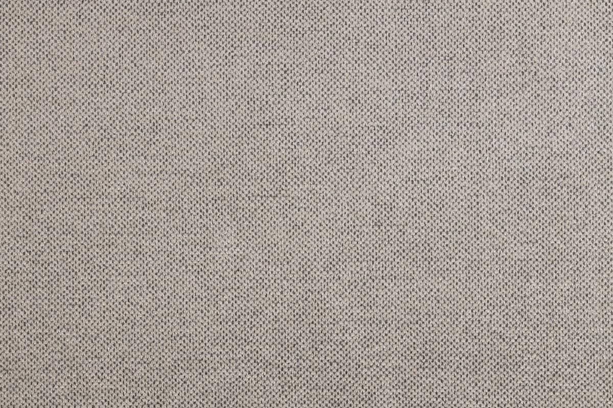 HOCKER Lennon aus Beige Strukturstoff mit vielseitiger Nutzung - Beige/Schwarz, Holz/Kunststoff (102/42/76cm) - S-Style