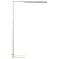 STEHLAMPE Mensa 30/121/194 cm - Silberfarben, Metall (30/121/194cm) - Beliani