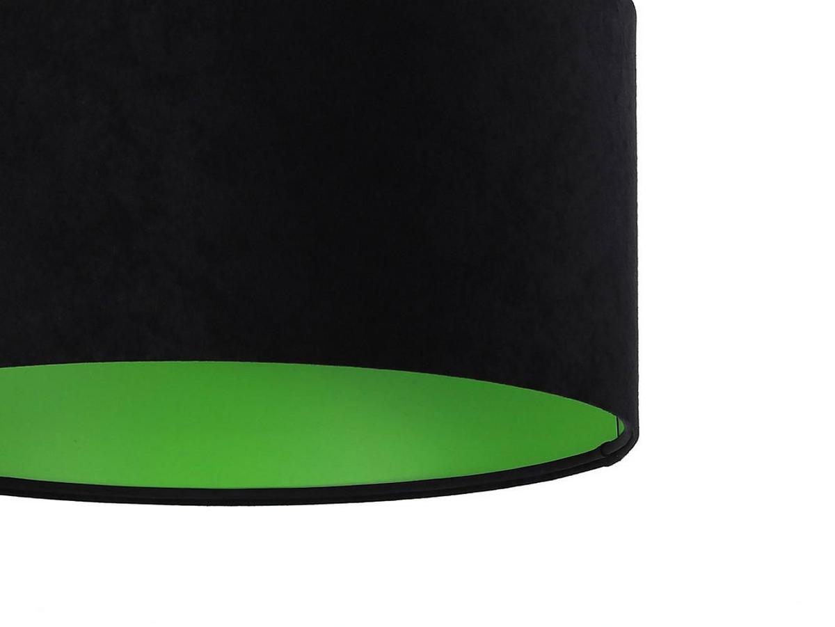 HÄNGELEUCHTE Grün 40/20 cm - Schwarz/Grün, Kunststoff (40/0.6/20cm) - ONZENO