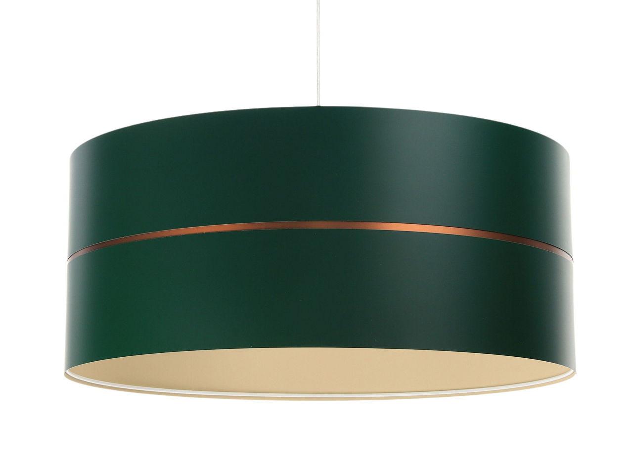 HÄNGELEUCHTE Grün 40/21 cm - Beige/Grün, Kunststoff (40/0.6/21cm) - ONZENO