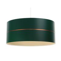 HÄNGELEUCHTE Grün 60/21 cm - Beige/Grün, Kunststoff (60/1.1/21cm) - ONZENO