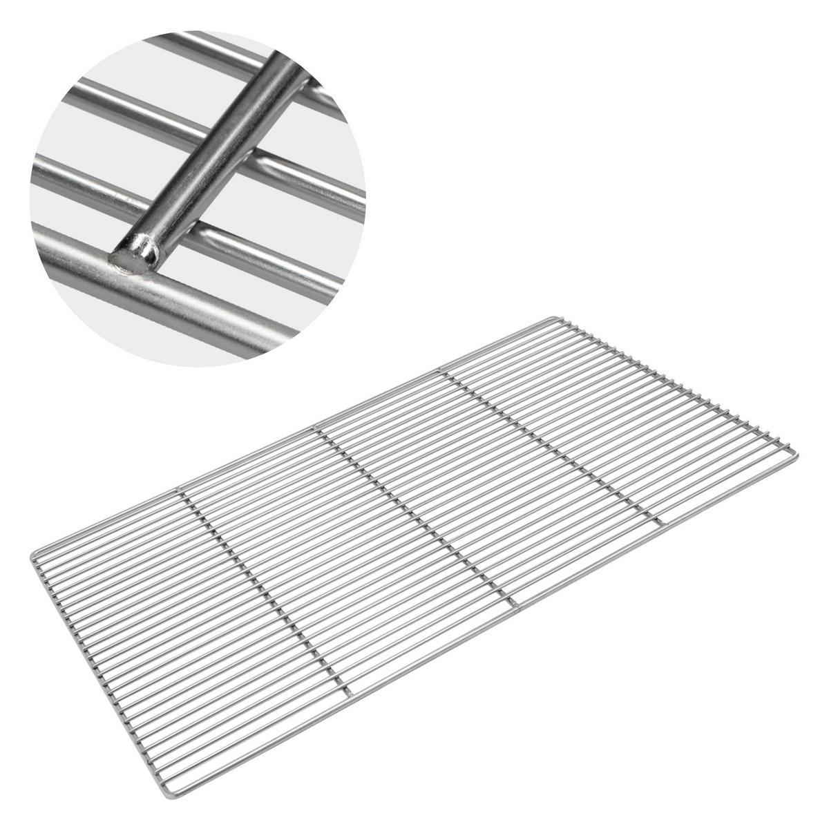 GRILLROST - Silberfarben, Metall (40/67cm) - ECD-Germany