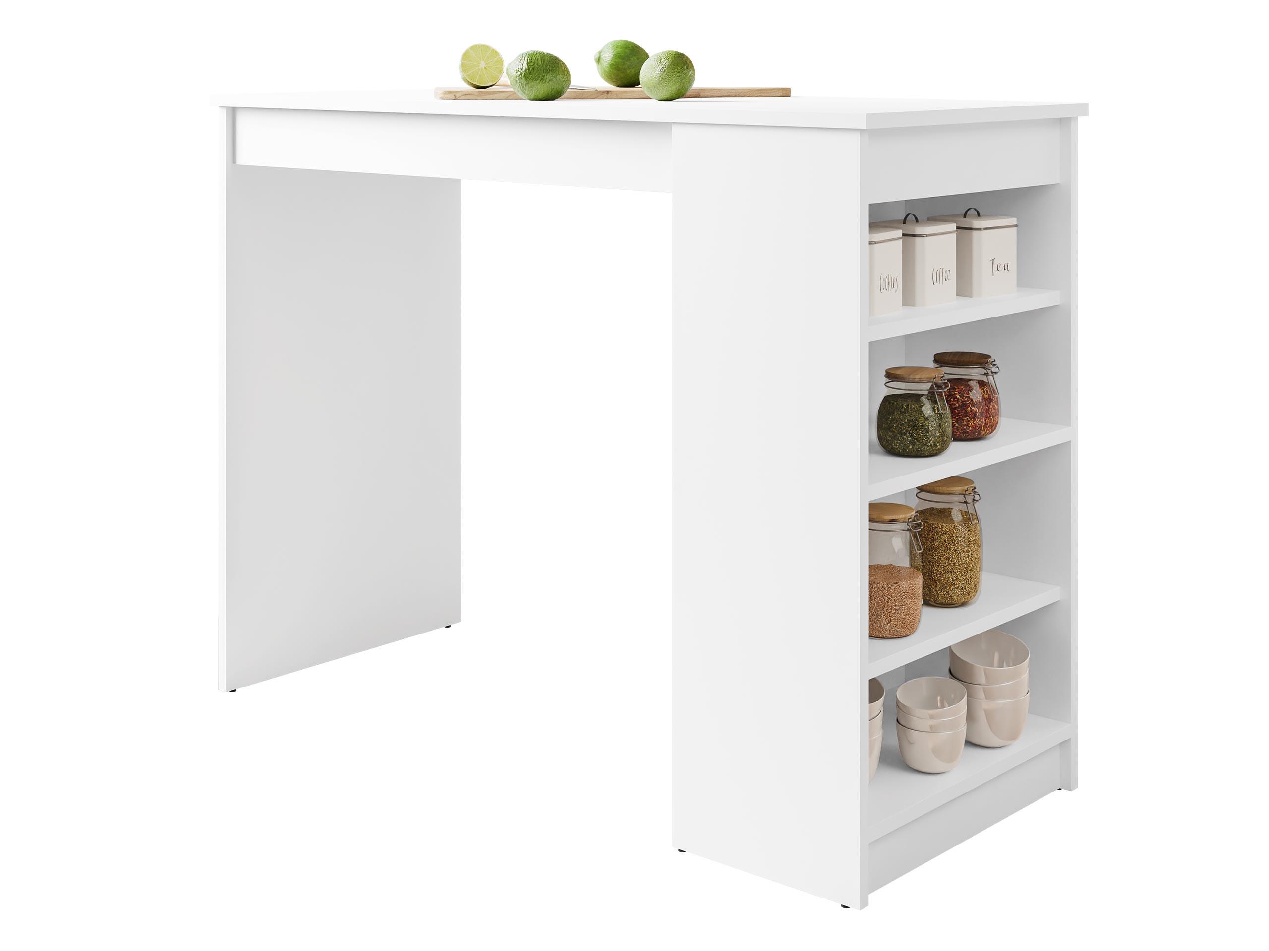 BARTISCH Zotino - Weiß, Holzwerkstoff (50/115/102cm) - MIRJAN24