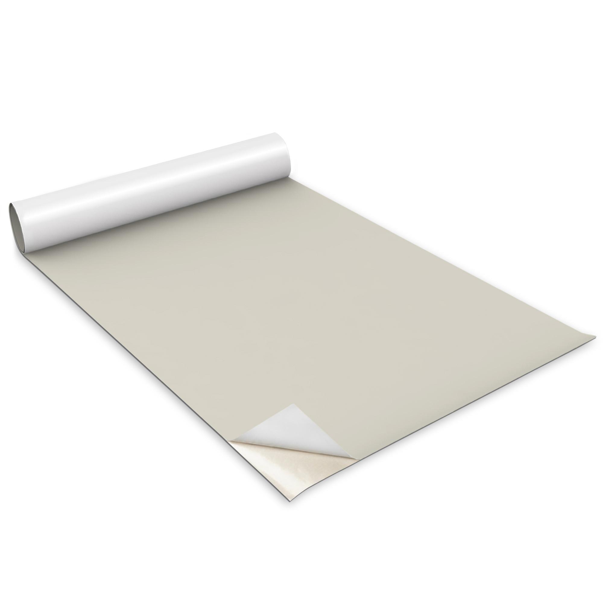 MÖBLAUFKLEBER 100x50 cm hellbeige - Grau, Kunststoff (50/0.1/100cm) - Wallfluent
