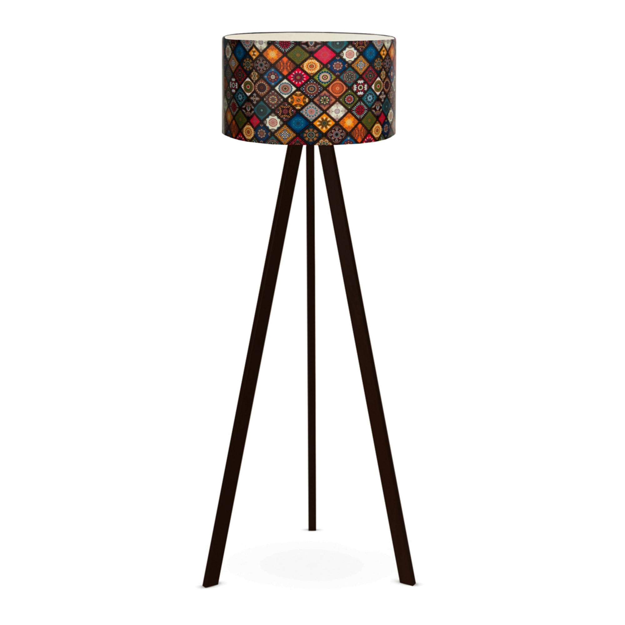 STEHLEUCHTE Newport - Multicolor, Holzwerkstoff (38/38/140cm) - lux.pro