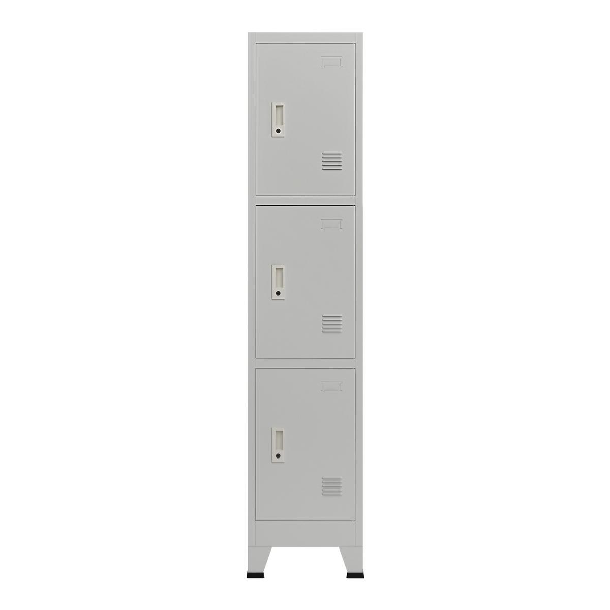 SPIND Joroinen - Grau, Metall (38/180/45cm) - [en.casa]
