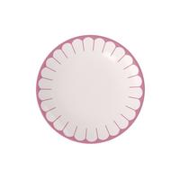 SPEISETELLER Fleur Couleur Cassis ø 26,6 cm - Pink, Keramik (26.6cm) - Villeroy & Boch