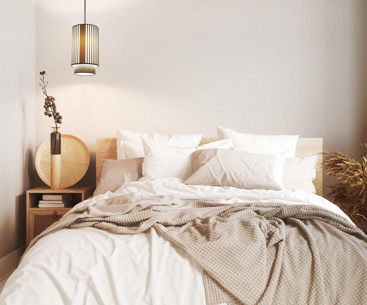 HÄNGELEUCHTE Beige 20/105 cm - Beige, Kunststoff (35/0.3/105cm) - ONZENO