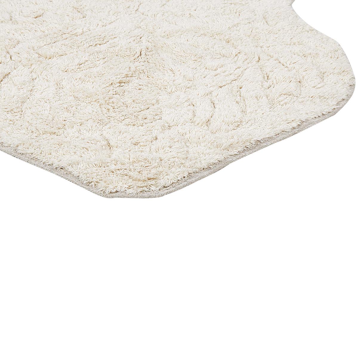 BADEMATTE Beige 150/60 cm Canbar - Beige, Textil (150/60cm) - Beliani