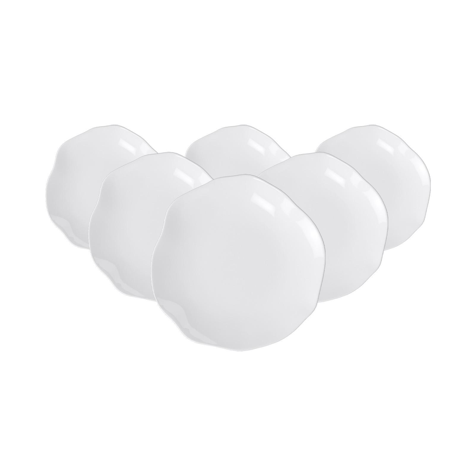 BROTTELLER Pura weiß ø 17,1 cm 6er Set - Weiß, Keramik (17.1cm) - Villeroy & Boch