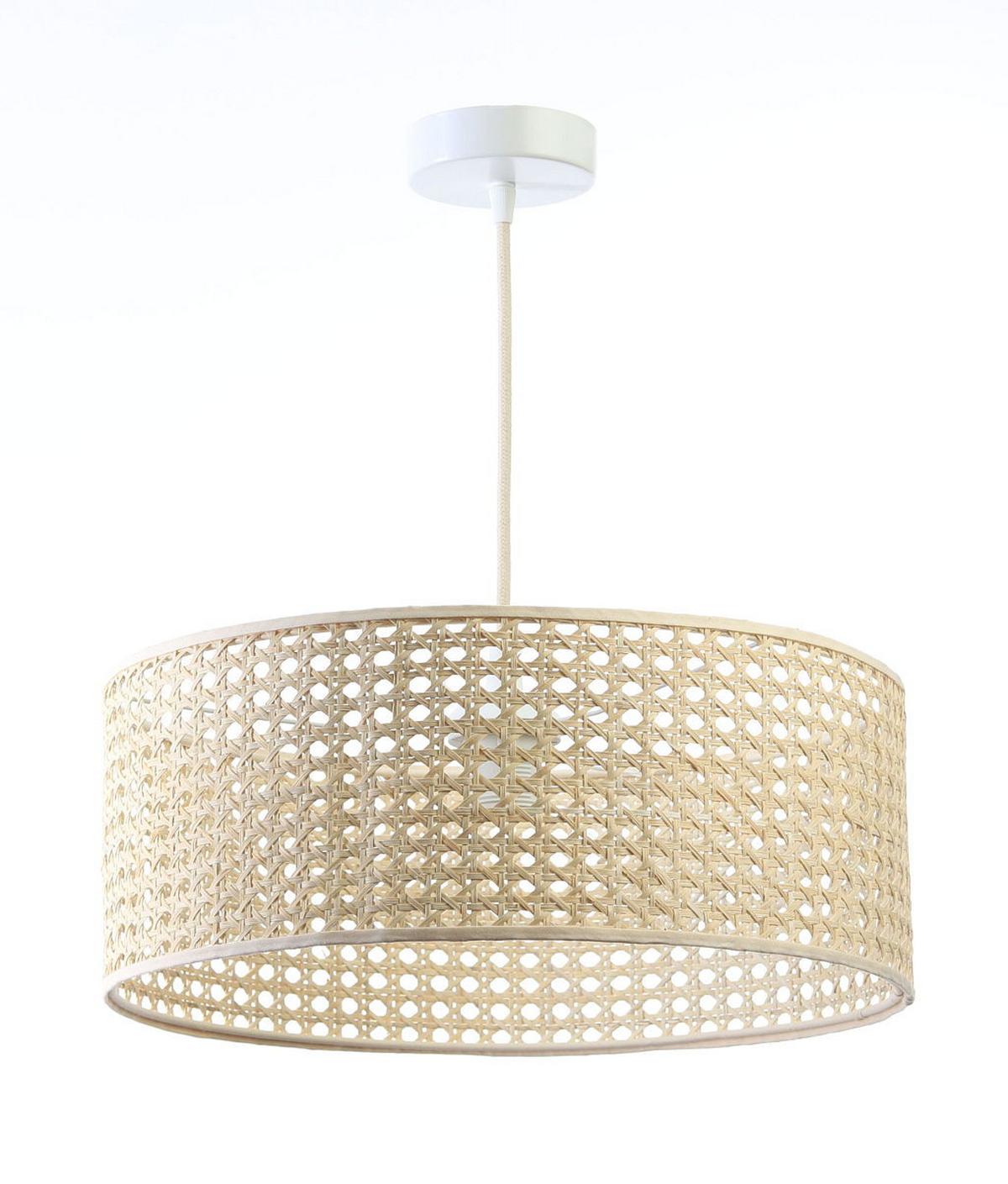 HÄNGELEUCHTE Beige 50/20 cm - Beige, Kunststoff (50/0.5/20cm) - ONZENO