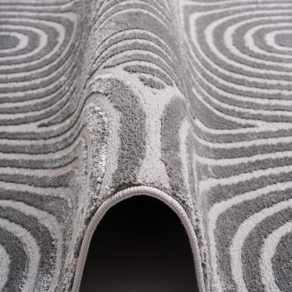 SOFT TEPPICH LUCIA - Anthrazit, Textil (120/170cm) - Pergamon