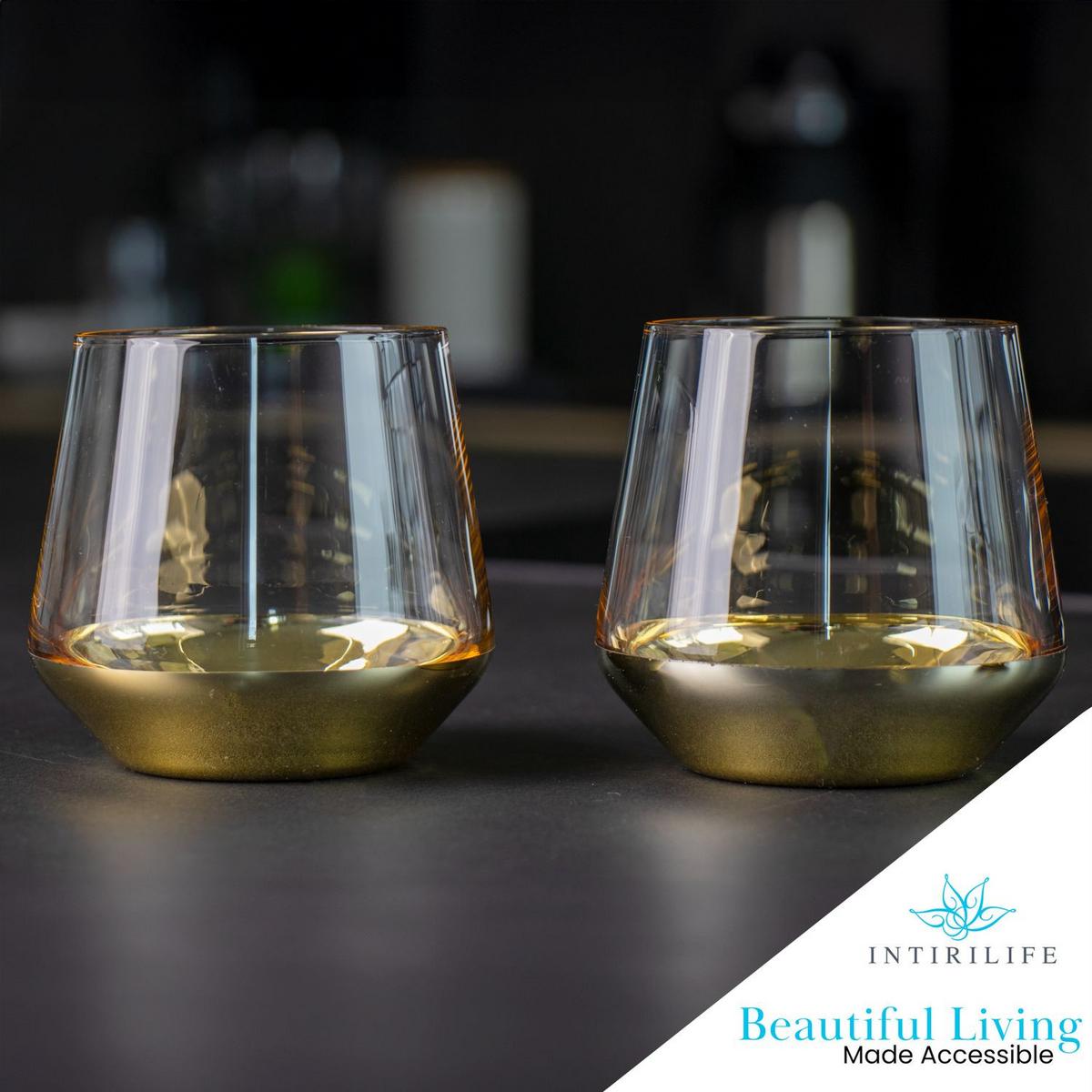 WASSERGLAS SET 350 ml (4-tlg) - Transparent, Glas (0.35L) - Intirilife