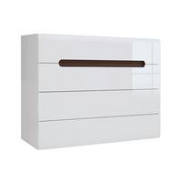KOMMODE Darrel Weiß - Weiß, Holzwerkstoff (105/84/41cm) - Petits-meubles