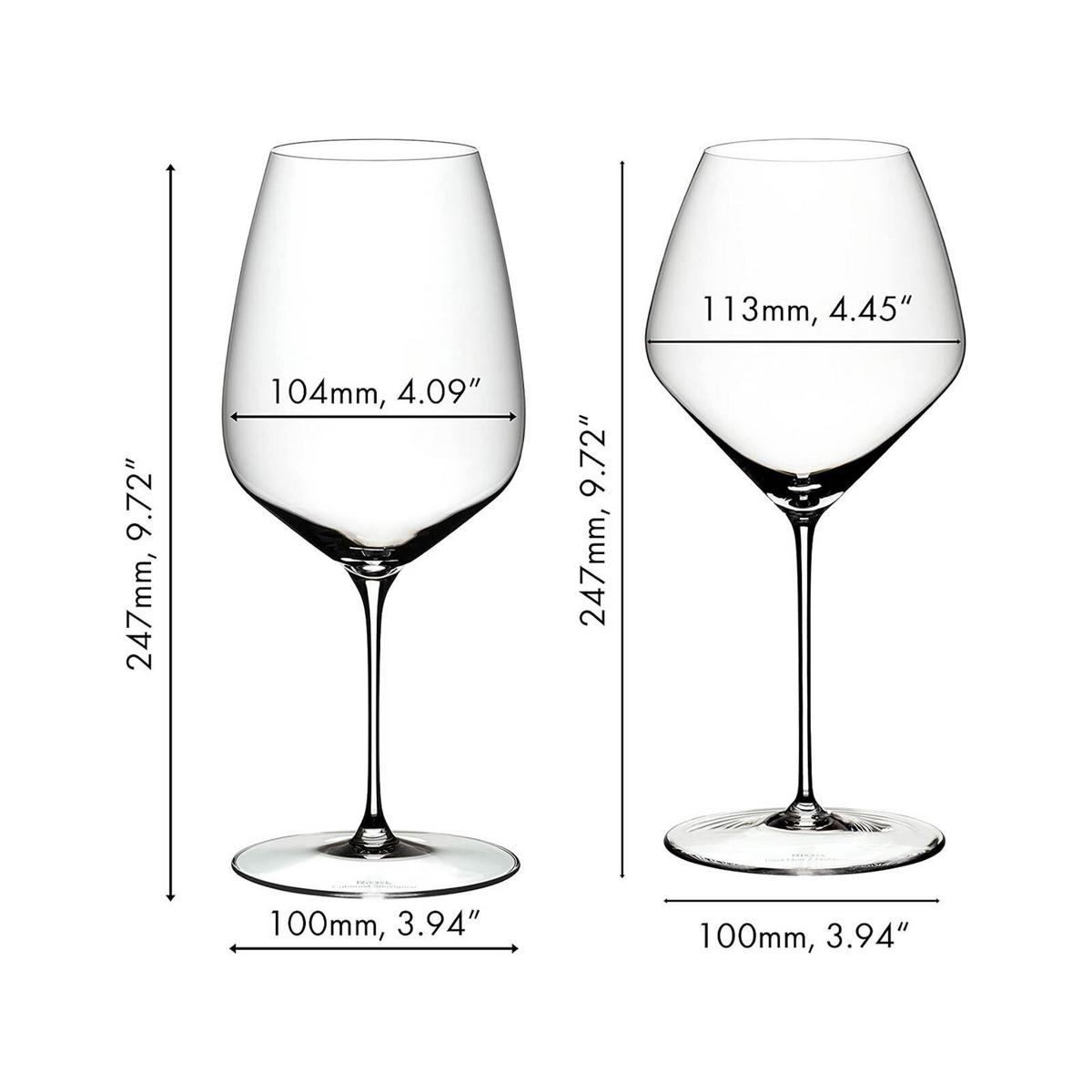 ROTWEINGLÄSER Veloce transparent 4-tlg. - Transparent, Glas (0.001L) - Riedel