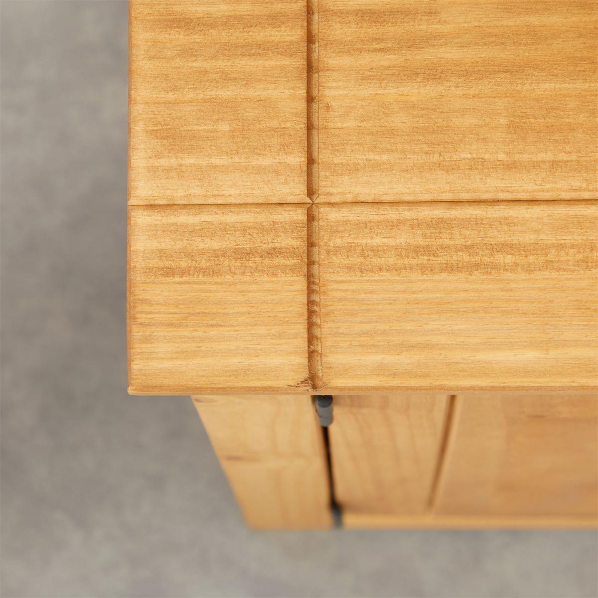 SIDEBOARD CANCUN gebeizt/gewachst - Kieferfarben, Holz (135/80/40cm) - CARO-Möbel