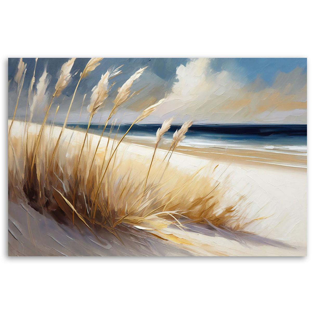 KUNSTDRUCK Gelb 100/70 cm - Gelb, Textil (100/70cm) - KUNSTLOFT