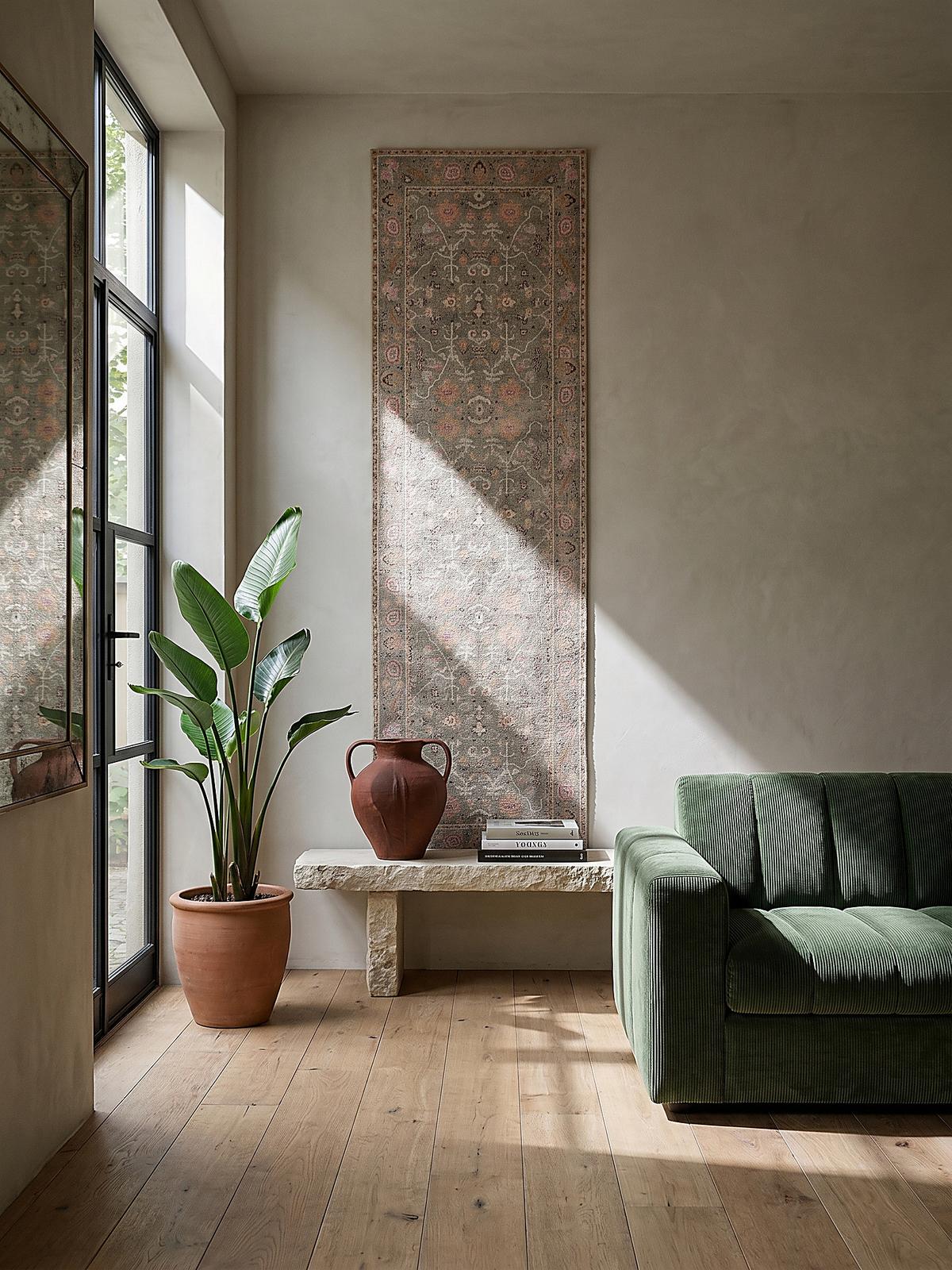 TEPPICH Waschbar HURST, orientalisch, Rosa-Bunt, 60 x 230 cm - Rosa, Textil (60/230cm) - KADIMA DESIGN