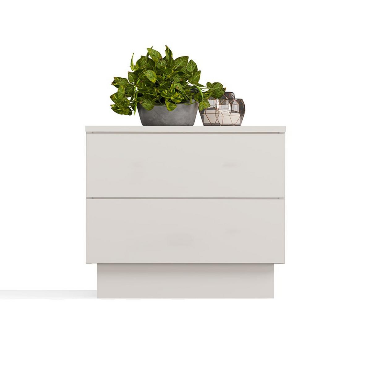 NACHTTISCH Kaschmir 55/48/37 - Kaschmir, Holzwerkstoff (55/48/37cm) - RAUMHIRSCH FURNITURE